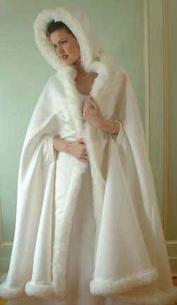 bridal cape