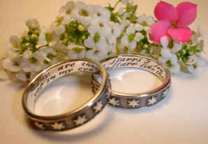 Wear a piece of history on your fingers - wedding rings
