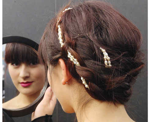 Wedding Hair Accessories With Pearls