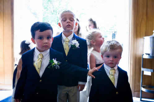 Children at weddings