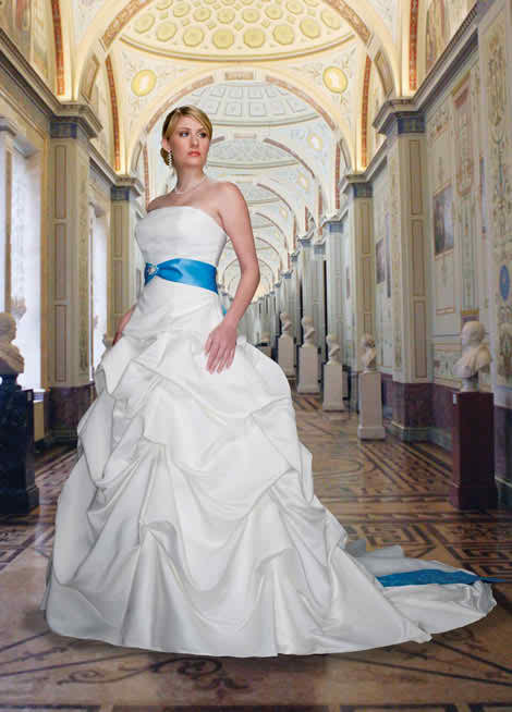 colored bridal gowns