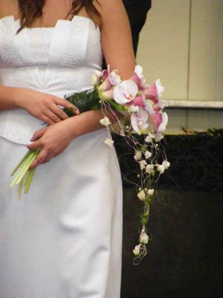 interesting wedding bouquet