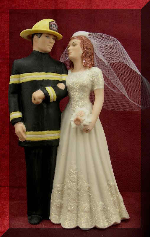 military wedding cake toppers2