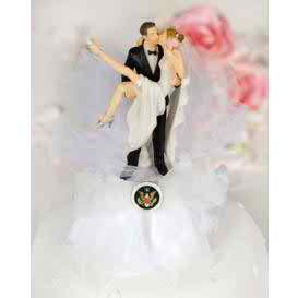 military wedding cake toppers4