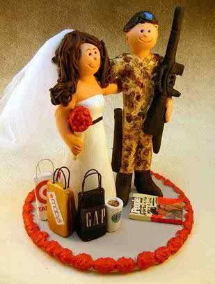 military wedding cake toppers5