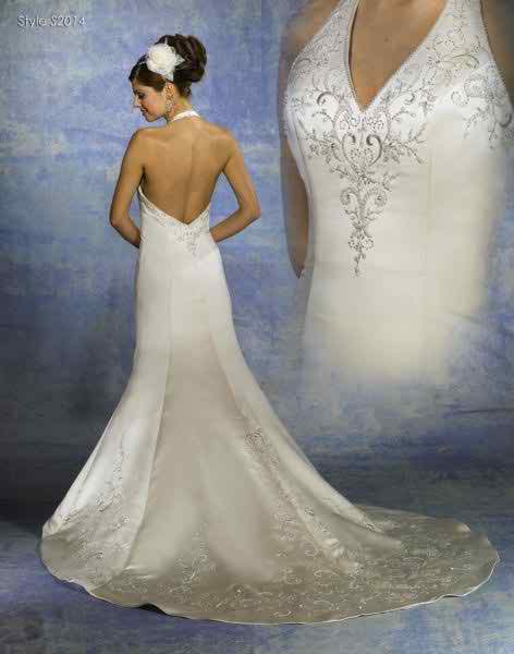 modest wedding gown
