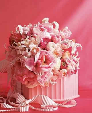pink wedding flowers 3
