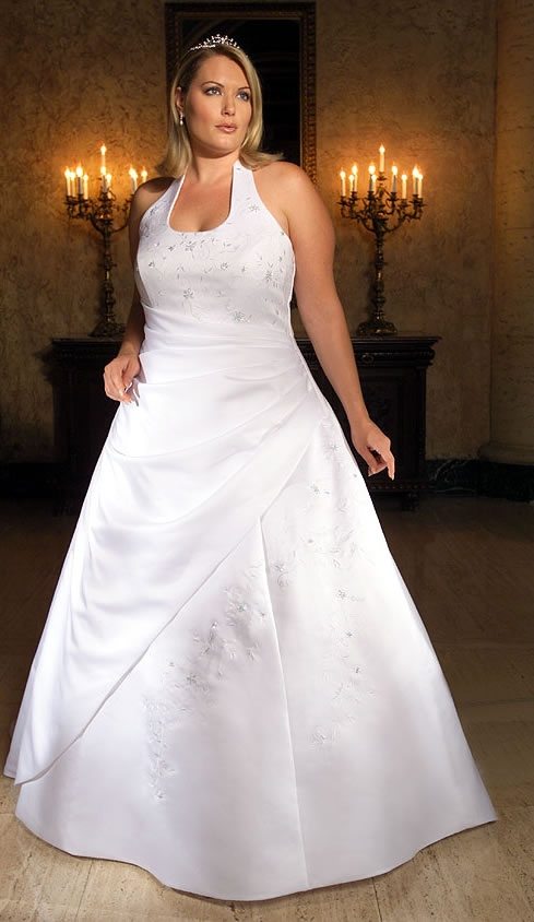 plus size wedding gowns