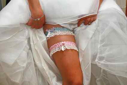 Bride garters