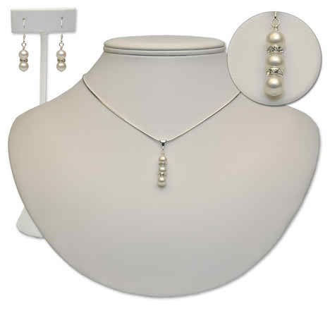 bridal pearl jewelry