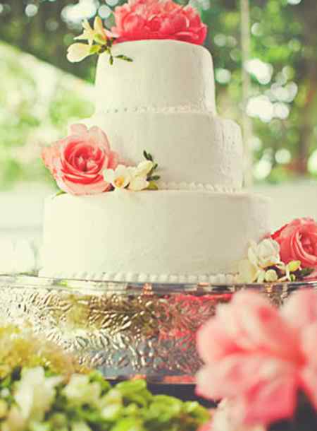 the right model of wedding cake 2 3