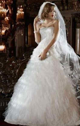 princess bridal gown