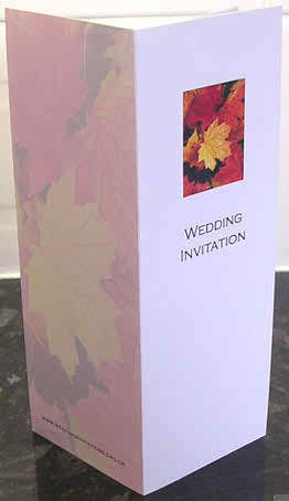 Wedding invitations inspired by the reception choice