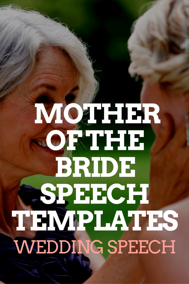 mother of the groom speech samples free