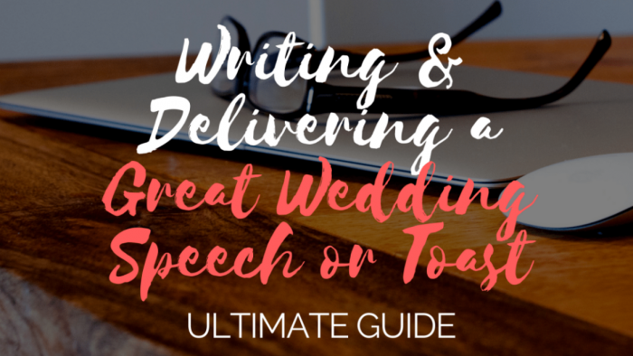 great wedding speeches and toasts