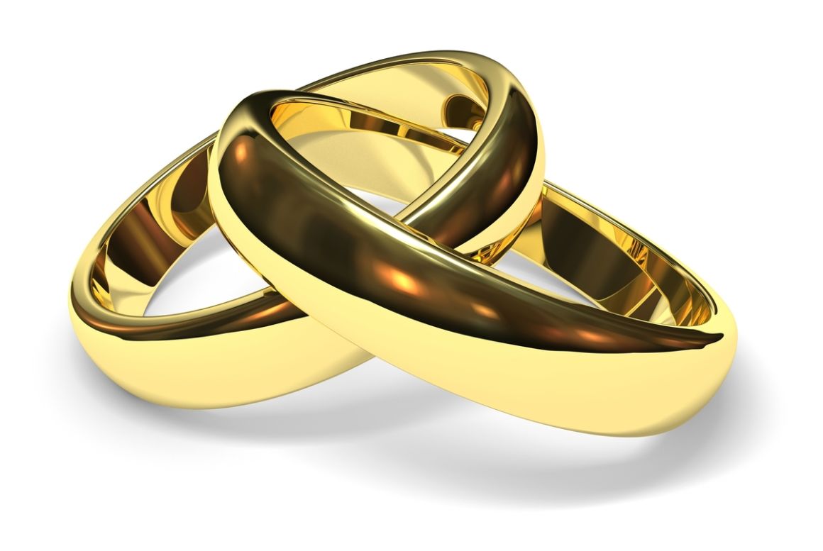 gold wedding rings