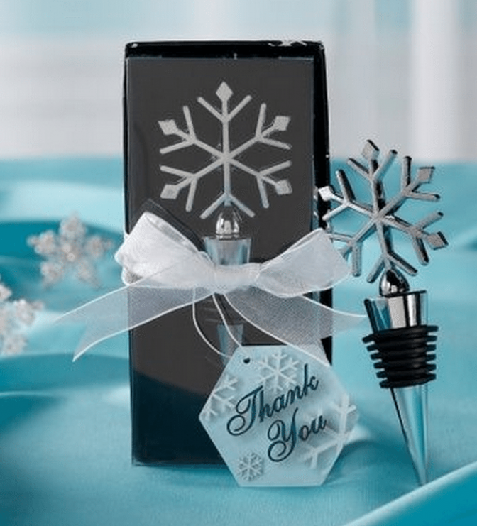 Snowflake Wedding Favors
