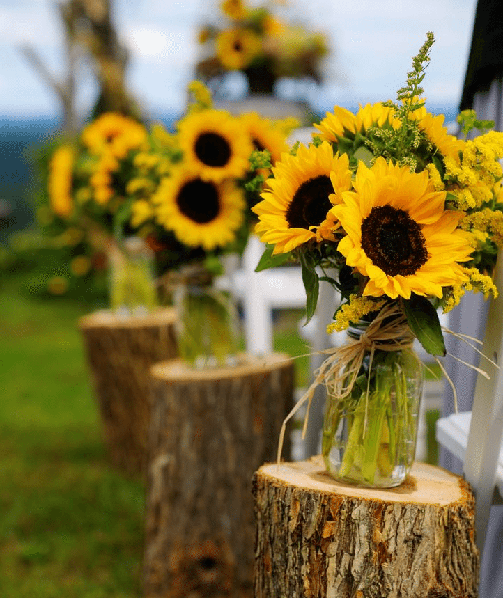  Sunflower  Theme Weddings TopWeddingSites com