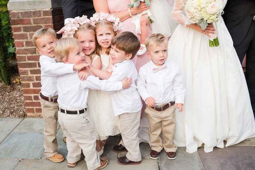 What is the Protocol Regarding Infants & Young Kids at a Wedding?