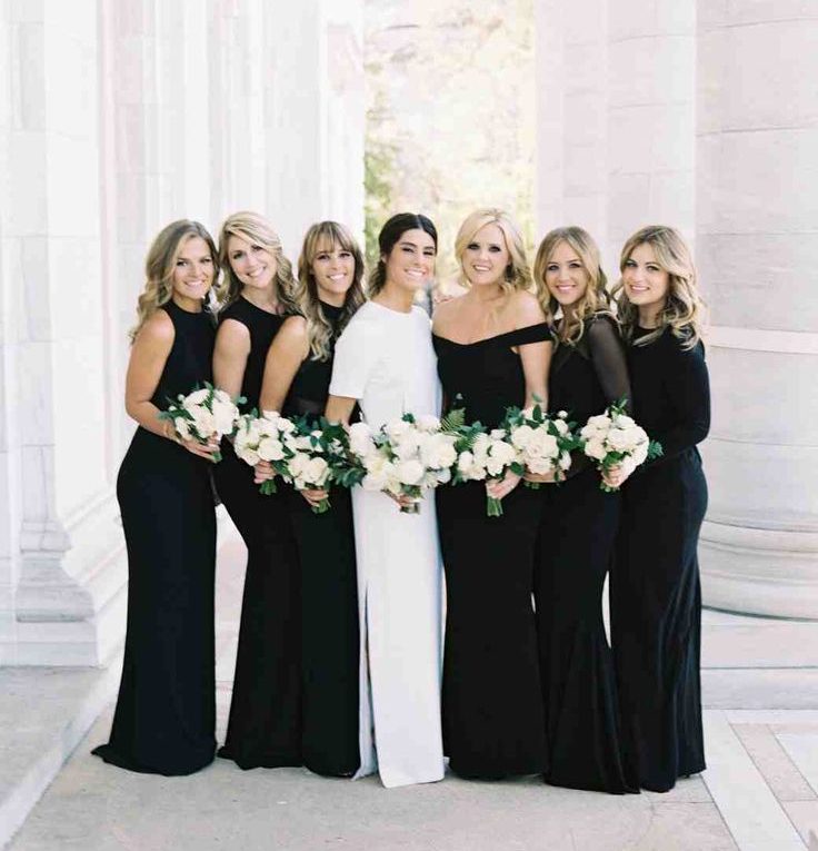 12 Bridesmaids Dresses Perfect for a Black-Tie Wedding
