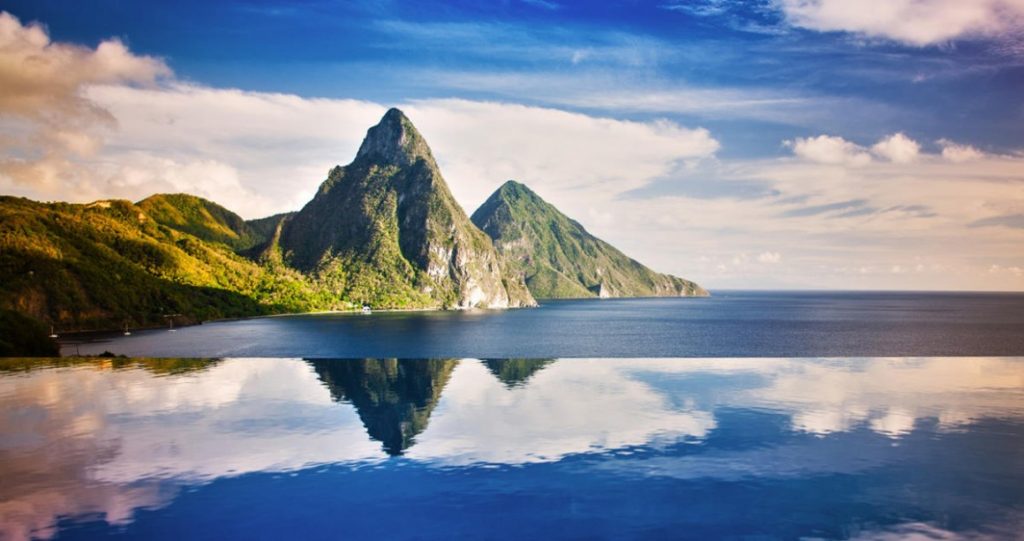 St. Lucia in the Caribbean