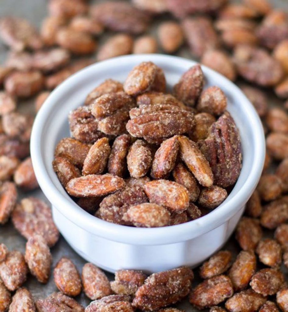 pumpkin spice candied nuts recipe