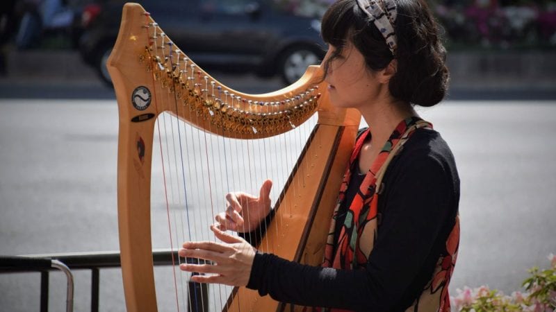 harp wedding songs
