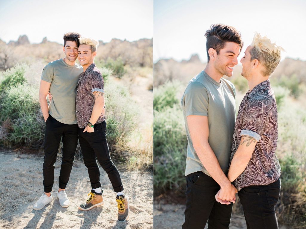 Frankie Grande and Hale Leon engagement photo shoot