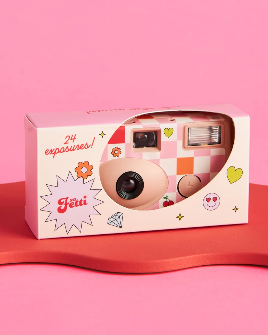 camera that shoots confetti