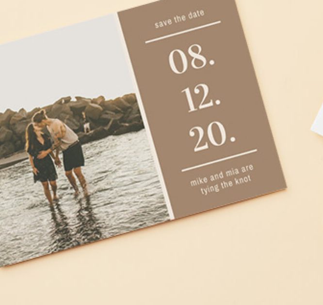 Canva Save The Date Invitation